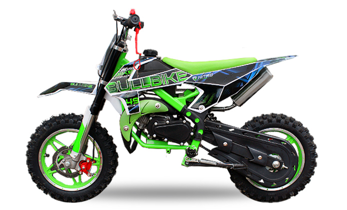Nitro Motors Bullbike 49cc Dirtbike 10 Zoll Crossbike Minicross Sport
