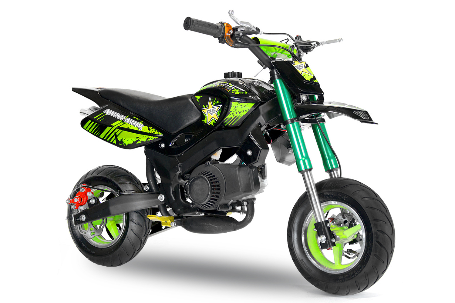 50ccm 2 Takt Motor ohne E-Starter inkl. Tuning Vergaser und Sportkupplung  Pocketbike, Dirt Bike Cross Bike - ohne E-Start