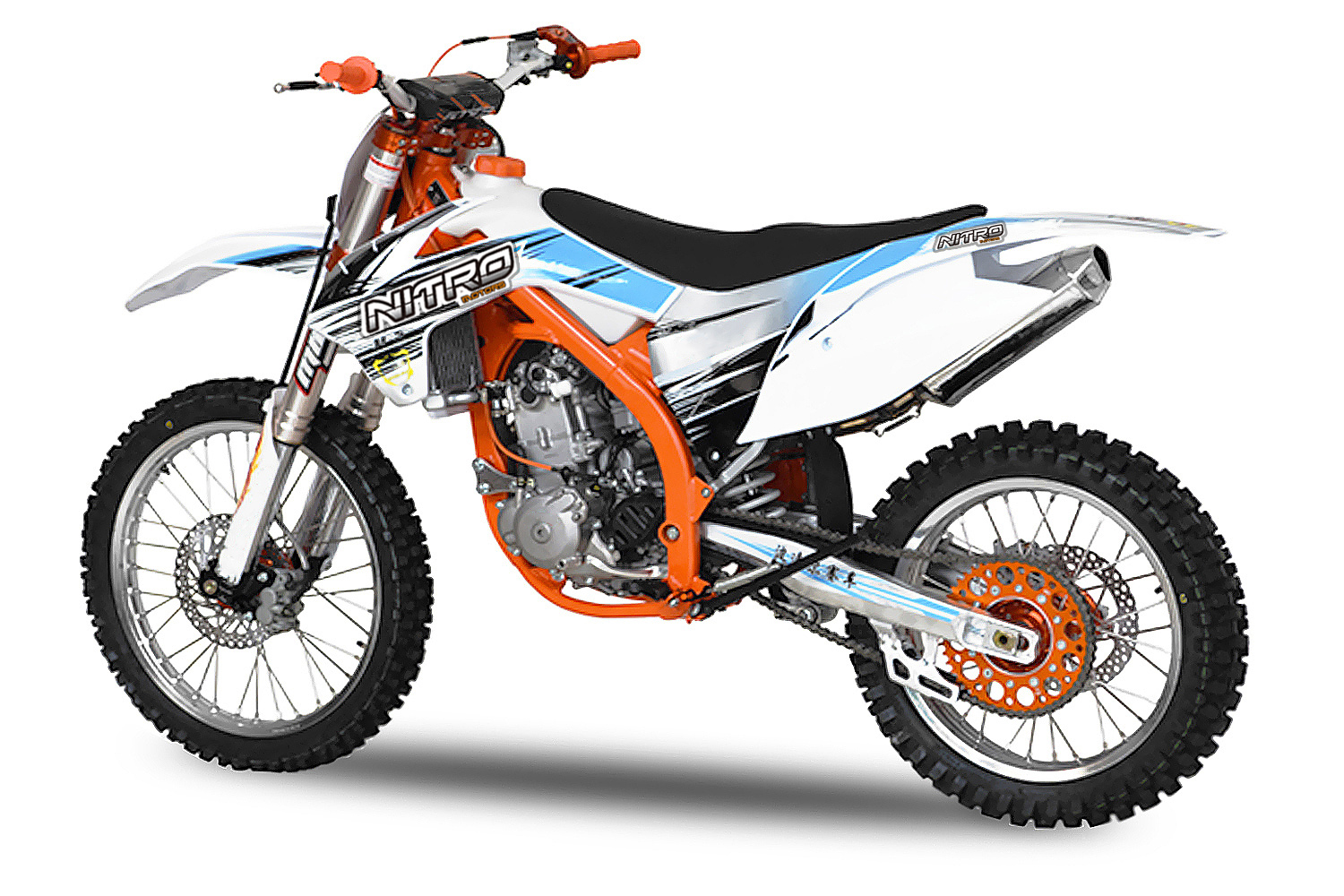 250cc Dirtbike Ultimate | 4 Takt | Einzylinder Kick-Starter Crossbike