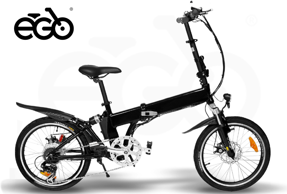 250 Watt E-GO! ST-TROPEZ Elektro Fahrrad / Peddelec 20" | Kenda Reifen