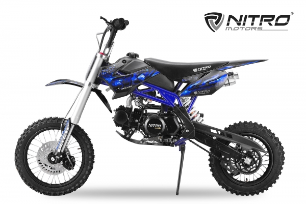 NITRO MOTORS 125cc midi Kinder Dirtbike Sky M14 DLX 14/12"