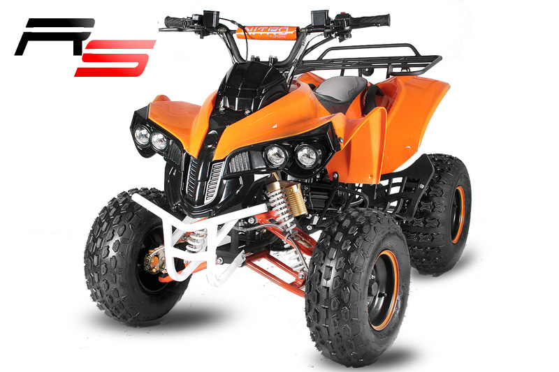 125cc Warrior 3G8 RS Kinderquad Quad Atv 8" 3-Gang Semi-Automatik + Rückwärtsg