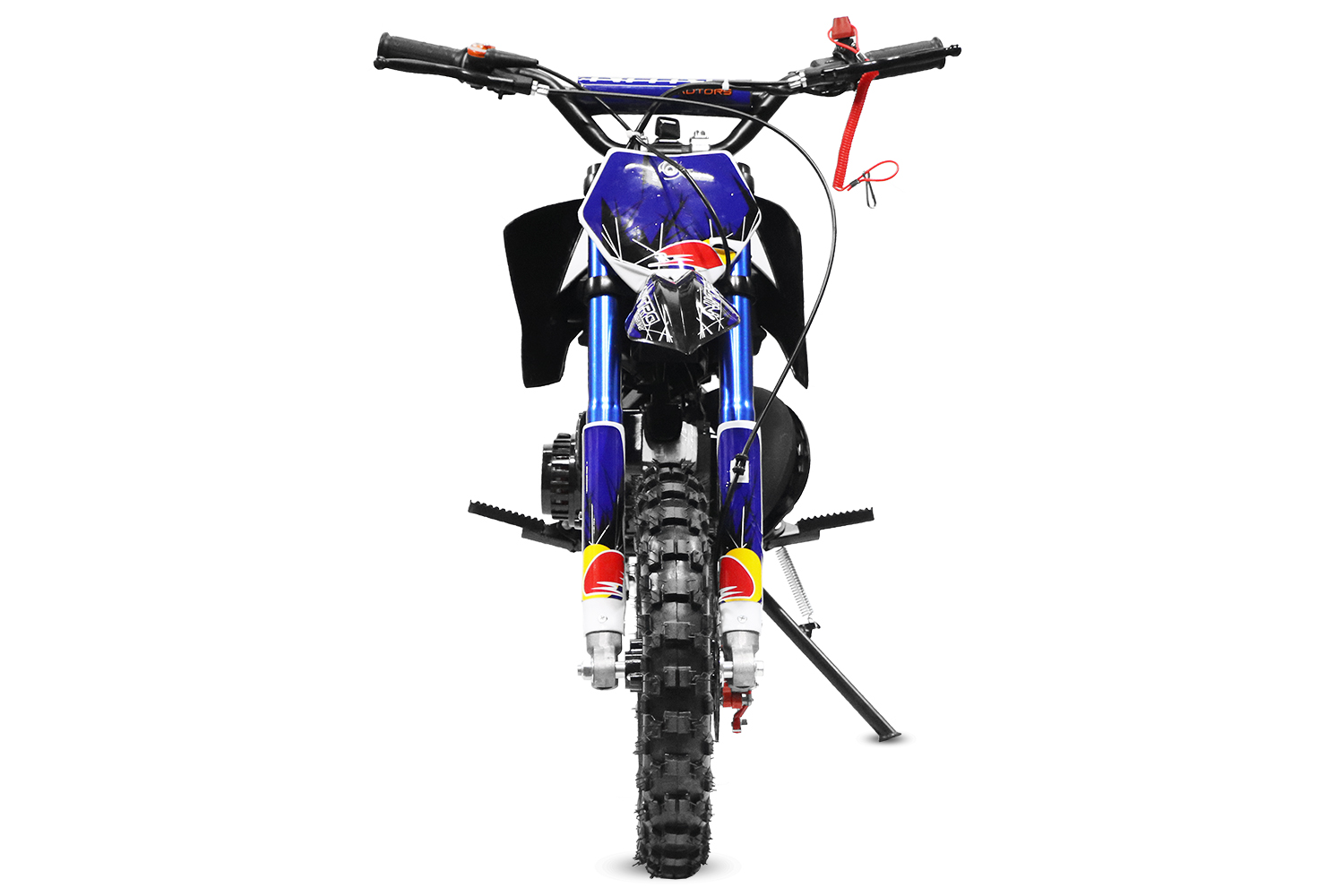 Dirt Bike 49 cc Easy Starter 3 Stufen Drehgas Drossel Sportauspuff