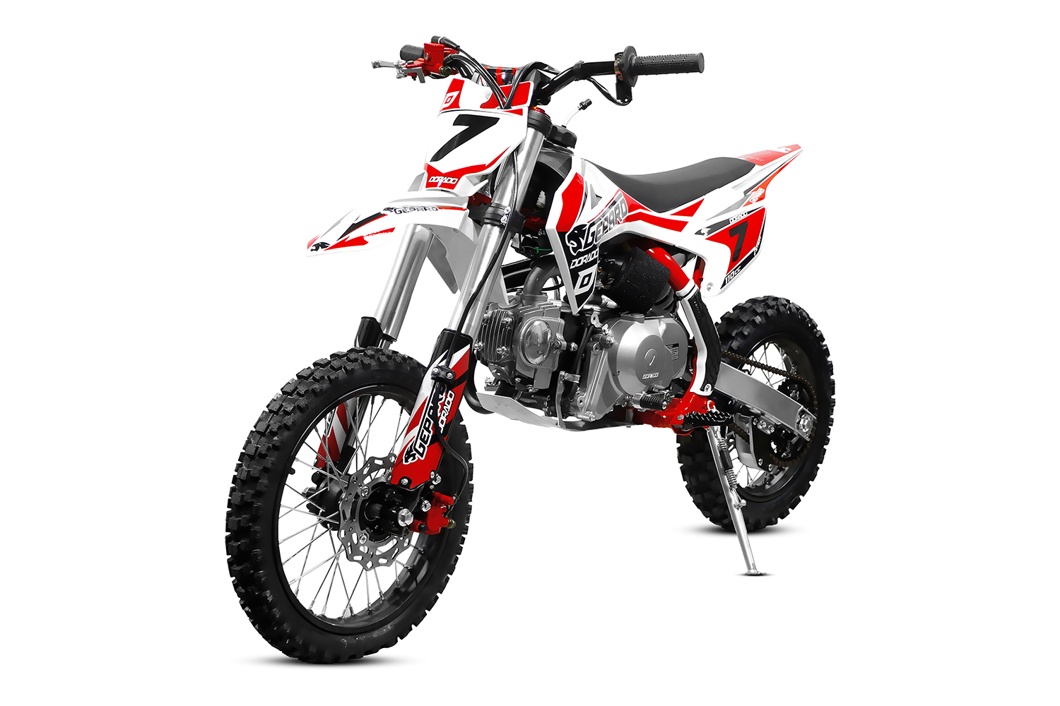 Nitro Motors Dirtbike 110cc 12/14 Zoll EStart Kickstart Zündschloss Cross Enduro