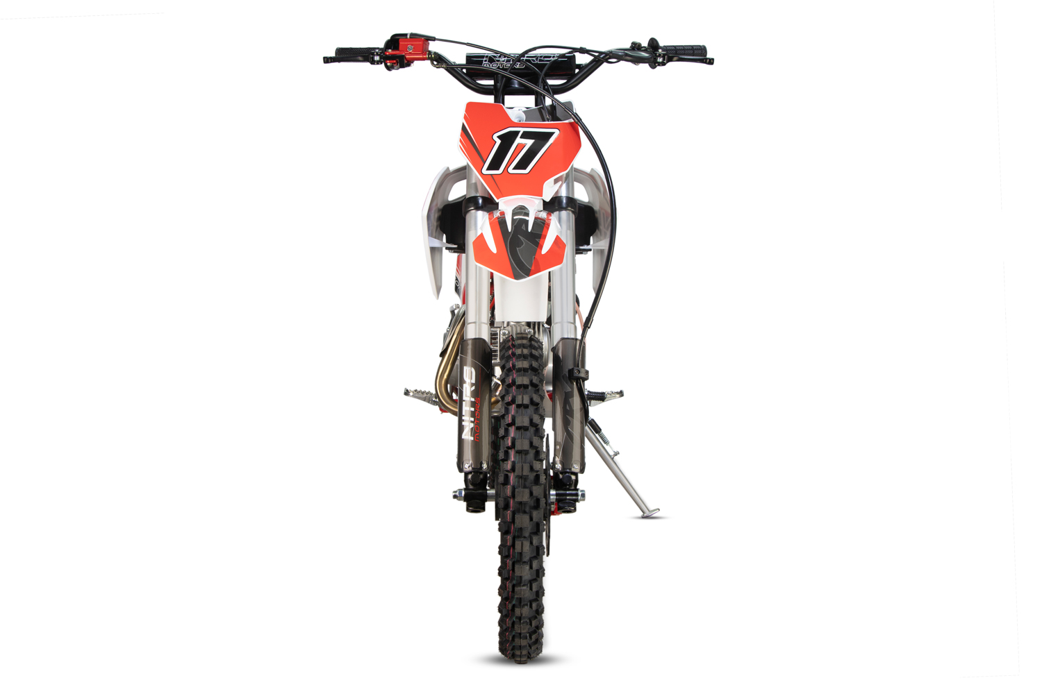 Kindermotorräder Galler - NITRO MOTORS 125cc midi Kinder Dirtbike Sky M17  DLX 14/12 oder 14/17