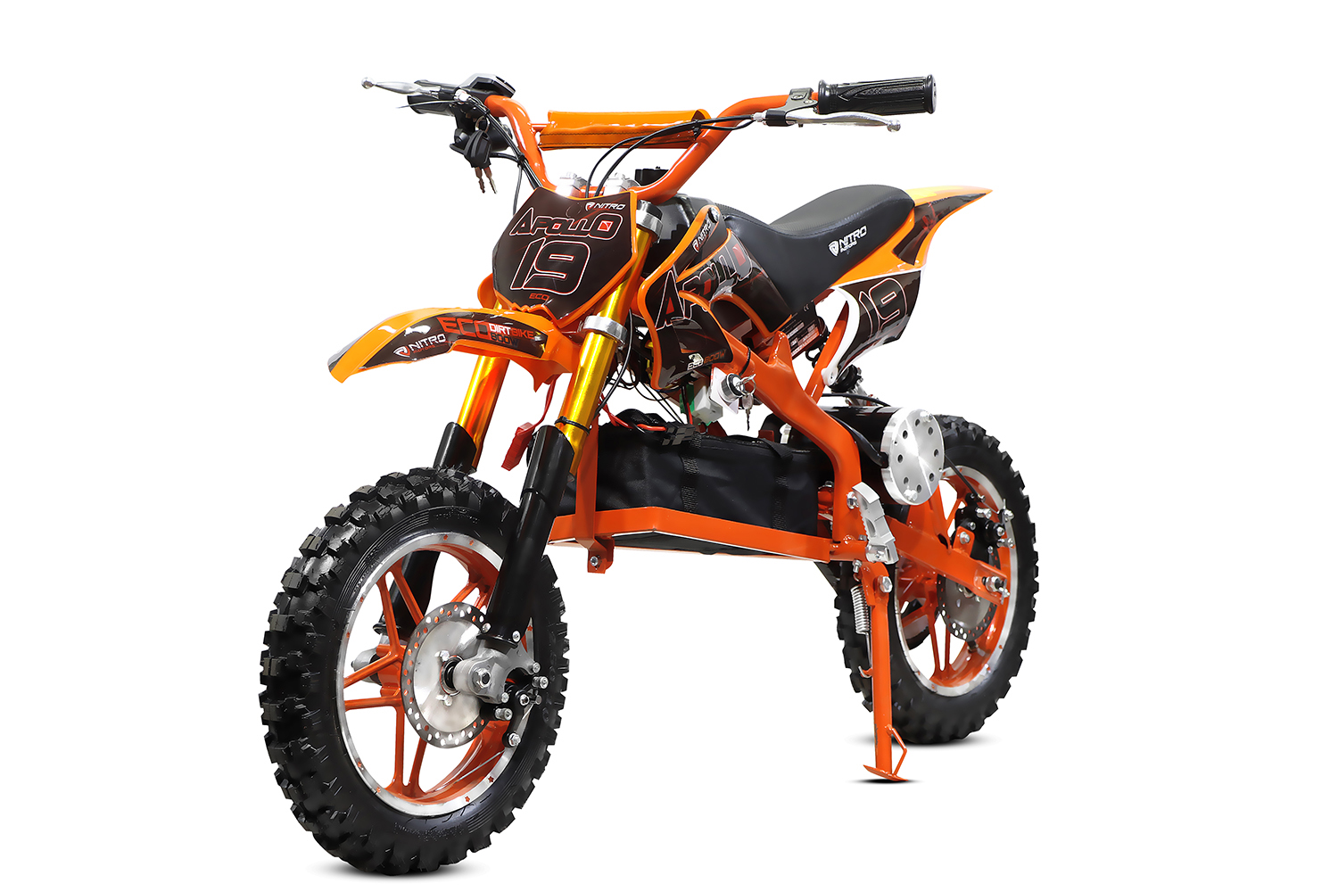 800W ECO Dirtbike APOLLO 36V Mini Cross Minibike  für Kinder