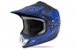 Preview: KIMO BRO Kinder Crosshelm Motocross Helm Sport Blau-Matt