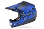 Preview: KIMO BRO Kinder Crosshelm Motocross Helm Sport Blau-Matt