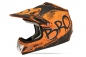 Preview: KIMO BRO Kinder Crosshelm Motocross Helm Sport Orange-Matt