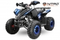 Preview: NITRO MOTORS 125cc midi Kinder Quad Rizzo RS8-3G Platin