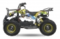 Preview: NITRO MOTORS 1000W Eco mini Kinder Quad torino  6" Graffiti