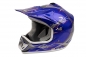 Preview: KIMO Kinder Motorrad Crosshelm Sport Blue