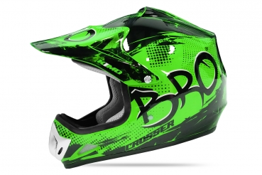 KIMO BRO Kinder Crosshelm Motocross Helm Sport Grün