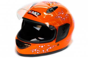 KIMO Kinder Fullface Helm Sport Orange