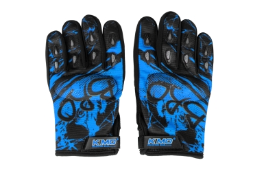 KIMO Kinder Handschuhe BRO mit Protektoren Blau