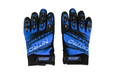 KIMO Kinder Handschuhe Racing Blau