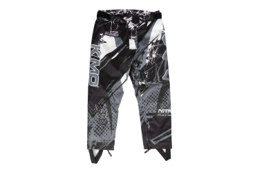 KIMO Kinder Motorrad Hose BRO Motocross mit Protektoren Schwarz