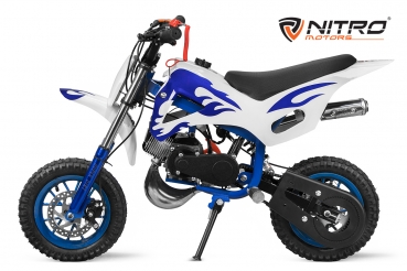 Nitro Motors DS67 49cc Pullstart Dirtbike 8 Zoll Crossbike