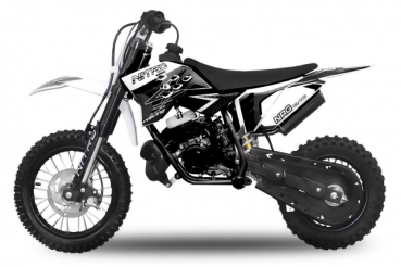 Nitro Motors 50cc NRG50 RS Racing Dirtbike 12/ 10 Zoll 2 Takter mit Kickstarter