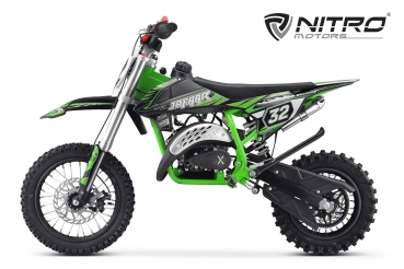 NITRO MOTORS 60cc midi Kinder Dirtbike Jafaar XXL DLX