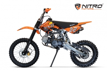 NITRO MOTORS 125cc midi Kinder Dirtbike A17 NXD Sport 17/14"