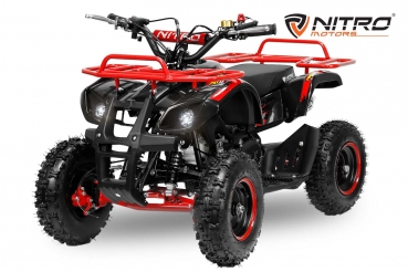 NITRO MOTORS 49cc Torino Deluxe 6” Miniquad Atv Kinderquad