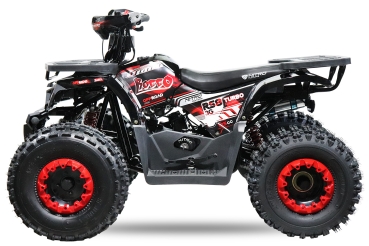 NITRO MOTORS 125cc midi Kinder Quad Rocco RS8-3G Platin