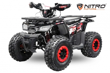 NITRO MOTORS 125cc midi Kinder Quad Rocco RS8-A Platin