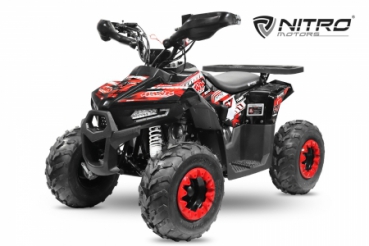 NITRO MOTORS 125cc midi Kinder Quad Hawk S7 Platin