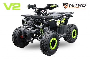 NITRO MOTORS 150cc midi Kinder Quad Rugby RS8-A Platin