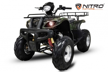 NITRO MOTORS 150cc maxi Quad Automatik ATV AKP Hummer Offroad camo