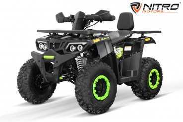 NITRO MOTORS 180cc maxi Quad Rugby V3 CVT RS10 Platin