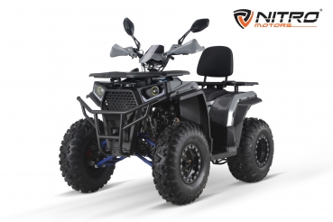 NITRO MOTORS 200cc maxi Quad Nero CVT RS10 Platin