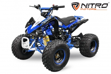 Nitro Motors Speedbird Deluxe midi Quad 125cc 8 Zoll 3-Gang Semi-Automatik + RG Atv Kinderquad