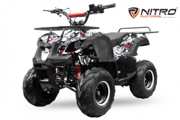 Nitro Motors Toronto S Graffiti Version midi Quad 125cc 8 Zoll Automatik + Rückwärtsgang ATV Kinderquad