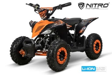 NITRO MOTORS 1000W 36V Lithium Eco mini Kinder Quad Replay DLX 6"