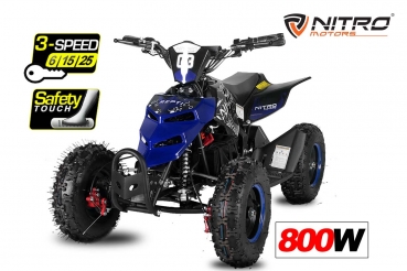 Nitro Motors Repti Eco mini Quad 800W 36V 6 Zoll Kinderquad Atv