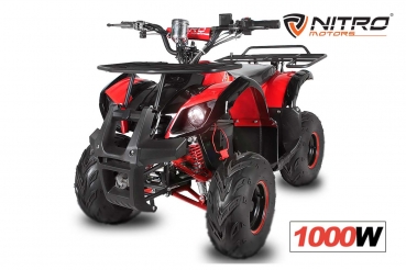 NITRO MOTORS 1000W Eco midi Kinder Quad Toronto Sport 7"