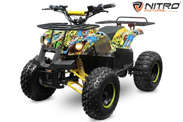 NITRO MOTORS 1000W Eco midi Kinder Quad Toronto Sport 8"