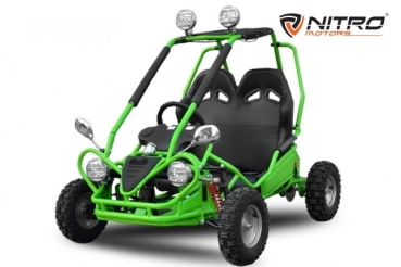 Nitro Motors Eco midi Buggy 450W 36V 6 Zoll 2-Stufen Drossel Kinderbuggy mit Rückwärtsgang
