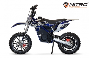 NITRO MOTORS 550W Eco mini Kinder Dirtbike Gazelle Lithium DLX 10"