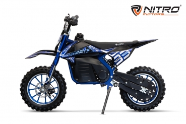 NITRO MOTORS 1000W Eco midi Kinder Dirtbike Fossa Fun 10"