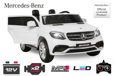 Lizenz Mercedes GLS63 AMG Kinder Elektro Auto Kinderauto 2x 35W 2.4G RC