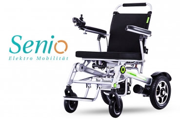 Senio Elektro Rollstuhl Smart Chair S10 2x 200W 24V Lithiumbatterie elektrischer faltbarer Rollstuhl