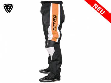 NITRO MOTORS Herren Motocross Hose Waterproof Orange