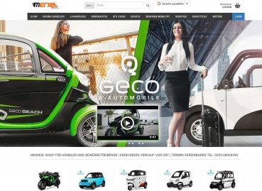Geco Automobile Kabinenroller & Elektroautos