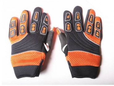 Cross Handschuhe Erwachsene aus Nylon Orange