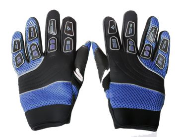 NITRO MOTORS Herren Motocross Handschuhe Blue
