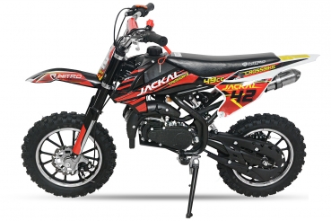 NITRO MOTORS 49cc mini Kinder Dirtbike Jackal Sport 10"