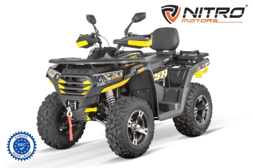 NITRO MOTORS 300cc maxi Kinder Quad Tricia 80km/h EEC Platin